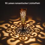 Bonsery Solarleuchten 6er Set – IP65 Gartenbeleuchtung mit 15 Lumen für Balkon & Terrasse – Bild 4