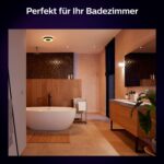 Philips Hue Xamento Deckenleuchte Schwarz – 16 Mio. Farben & Smart Home Steuerung – Bild 4