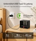 2er Set SENFAY Akku-Wandleuchte mit Bewegungsmelder – Kabellose LED-Wandlampe mit Touch-Dimmfunktion – Bild 4