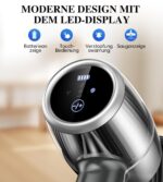 Syntecno Akku-Staubsauger Kabellos mit 35.000 Pa – 65 Min. Laufzeit für Tierhaare – Bild 2