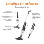 Amazon Basics Stielstaubsauger 2-in-1 mit ECO-Motor – Kabelgebunden für effiziente Haushaltsreinigung – Bild 3
