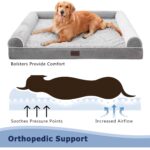WESTERN HOME Orthopädisches Hundebett 106x76 cm – Komfort für grosse & mittlere Hunde – Bild 3