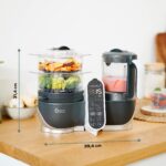 Babymoov Nutribaby Plus Dampfgarer & Mixer – 6-in-1 Babykostzubereiter mit 2200ml – Bild 2