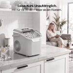 Kismile Eiswürfelmaschine – 11,8 kg/24h in 6 Min. | 2 Grössenfunktionen & Selbstreinigung – Bild 5