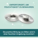 Koala Babycare Silberhütchen – 2 Stück Stillhütchen für empfindliche Brustwarzen – Bild 6