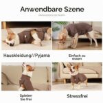 HEYWEAN Hundepullover Stretch Fleece – Warmer Hundepullover für kleine & mittlere Hunde – Bild 4