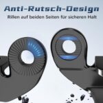 EFEALL Fahrradanhänger Kupplung für Qeridoo – Universelle Stahl-Kupplung bis 12 mm Achsdurchmesser – Bild 3