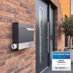 Metzler® Briefkasten Anthrazit mit Zeitungsfach – Personalisiert mit Lasergravur – Bild 4