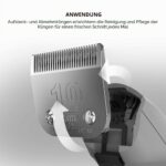 Wahl Fine Tooth Magic Blade 0,7–3 mm Edelstahl – Präzisions-Schneidsatz für Arco Pro – Bild 5