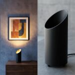 charlique Uplight Spot 2er Set – LED Bodenstrahler mit indirektem Licht, schwarz – Bild 4
