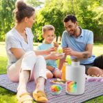 AHOSOUTLY Rasierte Eismaschine mit Edelstahl-Klingen – Schneekegel & Slushie für Familie – Bild 5