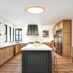YYUTLUO LED Deckenleuchte Ø30 cm mit Eichenholz – 360° Naturweiß 4500K für Wohnraum & Büro – Bild 7