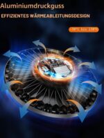 YIQIBRO 200W LED Werkstatt Deckenleuchte 20000LM – Industriestrahler IP65 für Garage & Lager – Bild 4