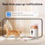 Faroro Intelligenter Futterautomat für Katzen & Hunde mit WiFi, 3MP HD-Kamera & Nachtsicht – Bild 4