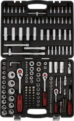 KS Tools 179-teiliger Steckschlüssel-Satz Cr-V – Evolution Serie mit 72-Zahn Umschaltknarren – Bild 7