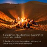 EINFEBEN Wachsfackeln Set 25 Stück – 100min Brenndauer aus Naturwachs mit extra langem Griff – Bild 7