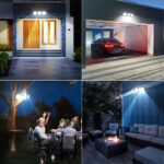 OUSFOT Solarleuchte mit Bewegungsmelder 180 LED – 360° Weitwinkel IP65 wasserdicht – Bild 7