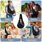 Adiwo Hundetragetasche bis 7.5 kg – Wendbare Transporttasche mit Sicherheitsgurt – Bild 6