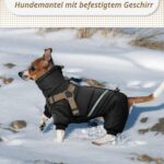 Hjyokuso Wasserdichter Hundemantel mit Geschirr – Winterjacke für kleine bis grosse Hunde S-XL – Bild 6
