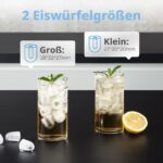 Comfee Eiswürfelmaschine 12 kg/24h mit Selbstreinigung – Bullet Ice Maker kompakt – Bild 4