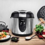 GASTROBACK Profi Reiskocher 3L – Automatisch mit Dampfgareinsatz & Warmhaltefunktion – Bild 2