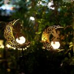 YJFWAL Mond-Solarleuchte 84cm – Gartendeko Elfe mit LED & Auto-Funktion – Bild 7