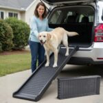 Hunderampe Auto Klappbar 174 cm – Rutschfeste Rampe bis 85 kg für grosse Hunde