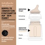 Suavinex Zero Zero Anti-Kolik Babyflasche 180 ml – Stillen-kompatibel für Neugeborene – Bild 6