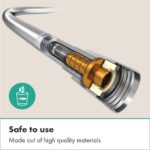 hansgrohe Isiflex Duschschlauch 1,60 m – Verdrehschutz & Knickschutz in Chrom – Bild 5