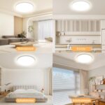 Yexati LED Deckenleuchte 24W – 3200 lm mit 3 Farbtemperaturen & IP54 für Küche, Bad & Wohnzimmer – Bild 6