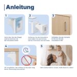 Hoffenbach Magnetische Kindersicherung 12er Set – Schrank- & Schubladensicherung ohne Bohren – Bild 6