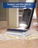 Tineco iFLOOR 5 Breeze Complete – Kabelloser Nass-Trockensauger mit 35min Akkulaufzeit – Bild 2