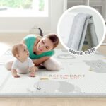 Cafolatt Baby-Laufgitter 120x120 cm – Sicherer Spielbereich mit Netzmatratze – Bild 7