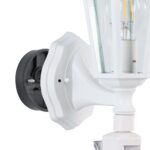EGLO Laterna 5 Aussen-Wandlampe mit Bewegungsmelder – Vintage Sensor-Wandleuchte Weiss – Bild 6