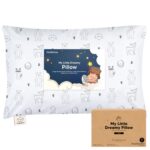 KeaBabies Kinderkissen 51x35cm – Ergonomisches Schlafkissen ab 2 Jahren mit Bio-Baumwolle