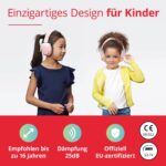 Alpine Muffy Gehörschutz für Kinder – 26 dB Lärmschutz in Rosa für bis 16 Jahre – Bild 2