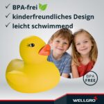 100er WELLGRO Badeenten Set – BPA-freie Gummienten für Bad & Pool – Bild 4