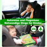 JHkim Montessori Busy Board – 8-in-1 Lernspielzeug für Kinder ab 1 Jahr – Bild 7