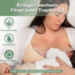 haakaa Petal Soft Silikon-Milchauffangbecher – Auslaufsicher & diskret, 2er Set – Bild 3