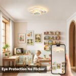 MELAYR LED Deckenleuchte 21W mit Wolken-Design – 3 Farbtemperaturen & Memory-Funktion – Bild 4