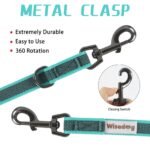 Wisedog 3m Freisprechleine Seegrün – 7-in-1 Hundeleine mit rutschfestem Griff – Bild 2