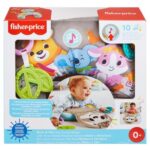 Fisher-Price Spielkissen Faultier mit abnehmbaren Beißringen – Motorik-Spielzeug ab Geburt – Bild 7