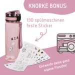 BJORKI Kinder Trinkflasche 500 ml auslaufsicher – Schule, Kita & Sport – Bild 6