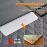 BMaoBBo Hundedecke Auto Rückbank 132x63cm – Wasserdicht & Kratzfest für SUV – Bild 6