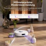 NARWAL Freo Z10 Saugroboter – 15.000 Pa Saugkraft mit Wischfunktion & Anti-Tangle-Bürste – Bild 8