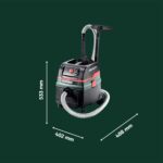 metabo ASR 25 L SC Nass-Trockensauger – Industriesauger mit SelfClean-Filterung für Baustellen – Bild 3