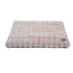BingoPaw Hundebett XL 105x70cm – Weiches Plüsch-Hundekissen für grosse Hunde