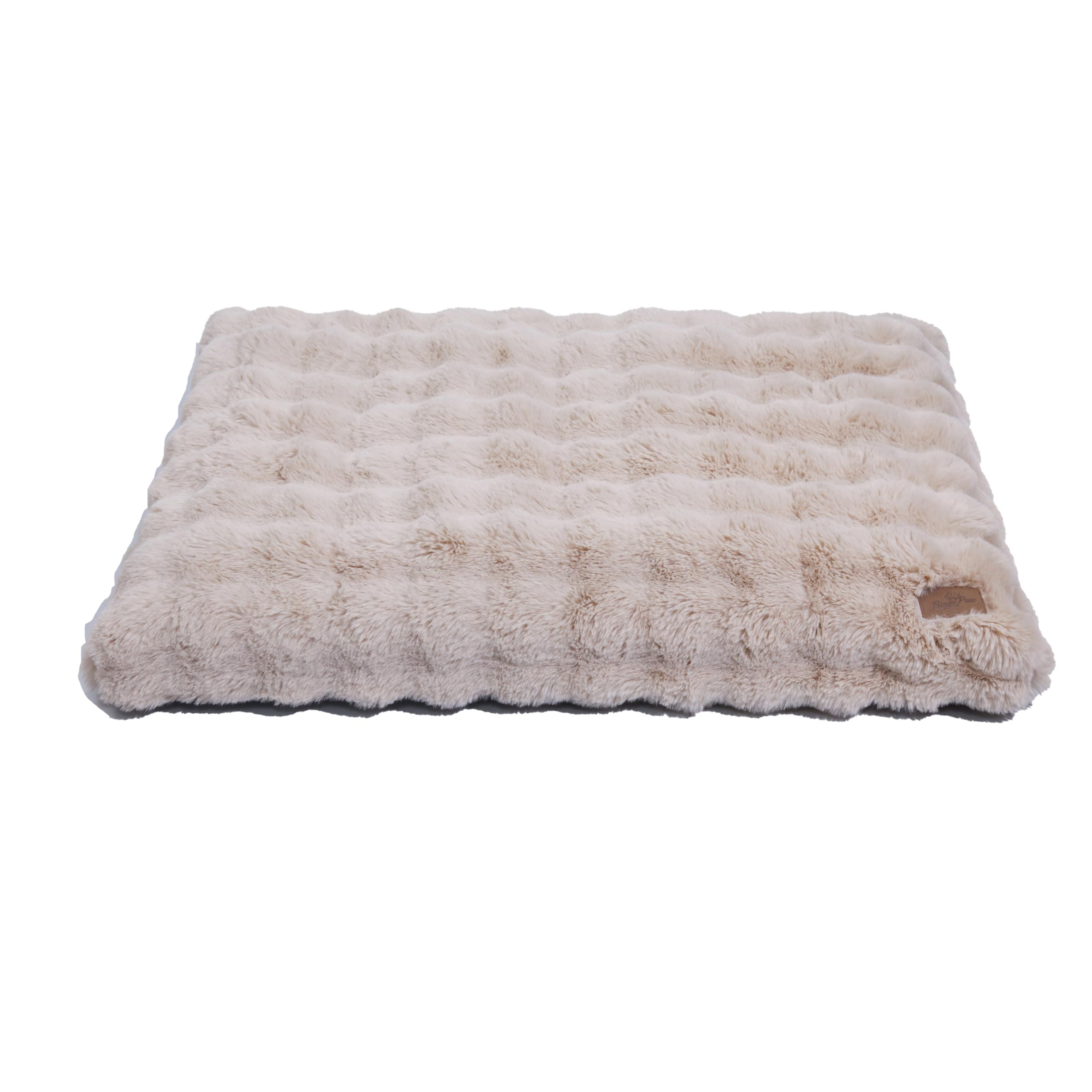 BingoPaw Hundebett XL 105x70cm – Weiches Plüsch-Hundekissen für grosse Hunde