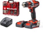 Einhell TE-CD 18/40 Li Akku-Bohrschrauber-Set – 18 V, 40 Nm, 69-tlg. Zubehör