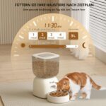 PUPPY KITTY Futterautomat & Katzenbrunnen Combo – 3L + 2L mit 180 Tagen Batterie – Bild 2